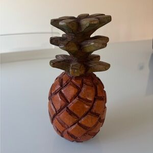 Wooden Pineapple Decor